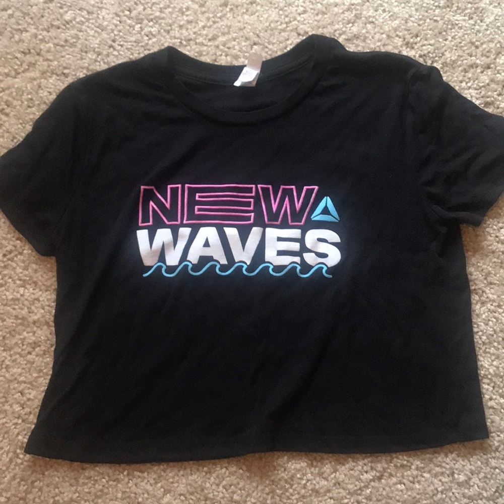 CrossFit Miami new raves cropped shirt